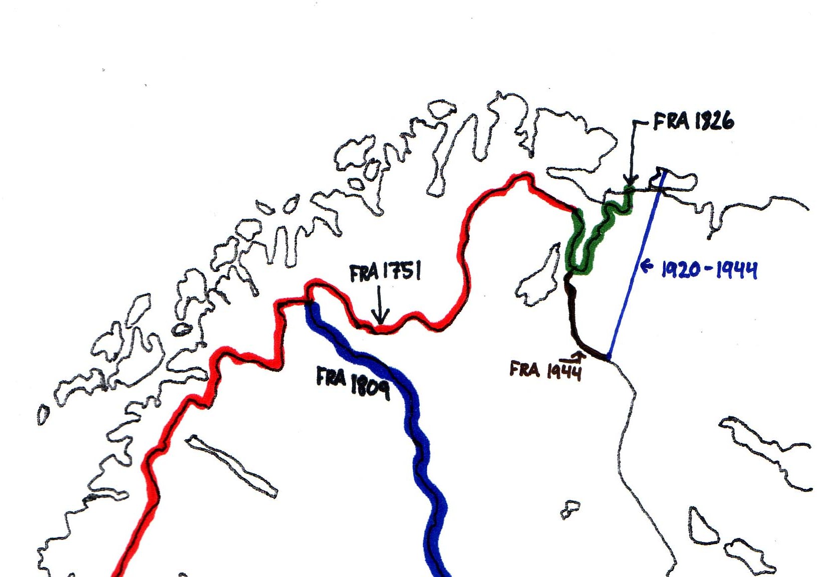 Grenser på Nordkalotten