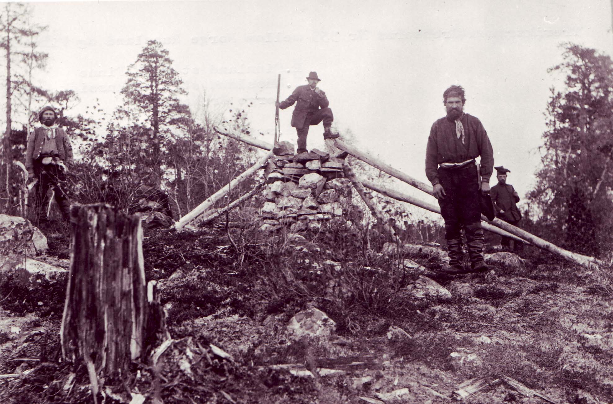 Treriksrøysa høsten 1898